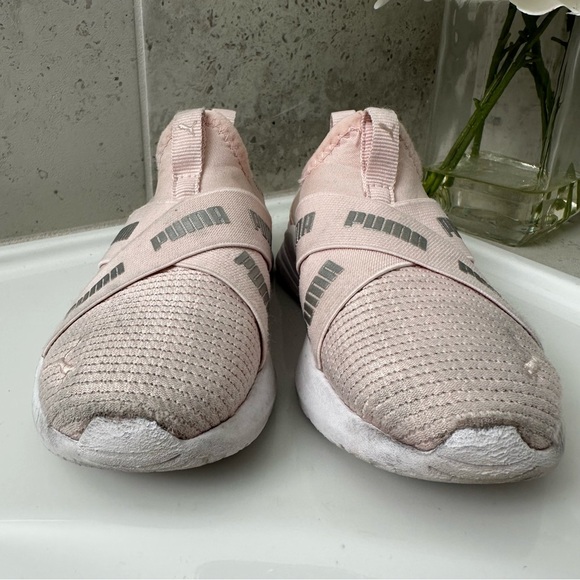 Puma Kids Wired Run Slip On Sneaker Size 12 Toddler Girl - Picture 4 of 16